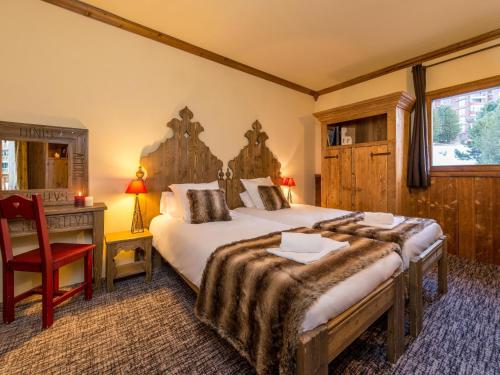 Photo de la galerie de l'établissement Chalet in Les Arcs with Pool & Sauna, à Arc 2000