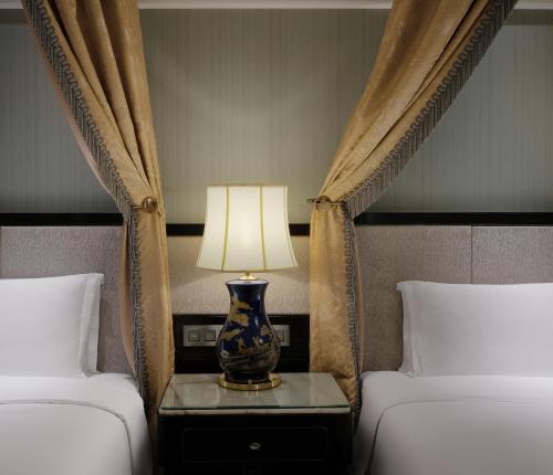 Ένα ή περισσότερα κρεβάτια σε δωμάτιο στο InterContinental Chengdu Global Center by IHG