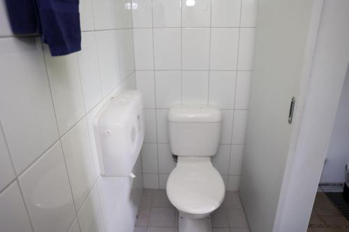 Koupelna v ubytování Hoey Moey Backpackers