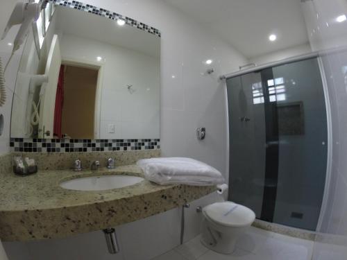 Koupelna v ubytování Hotel Primor (Adult Only)