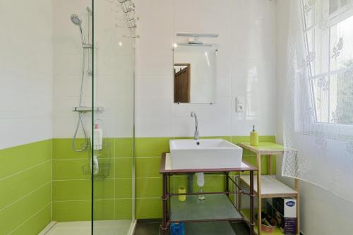 Koupelna v ubytování Cozy Perche - Maison avec jardin