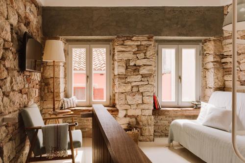 Posezení v ubytování Casa Allegra - House da mamma