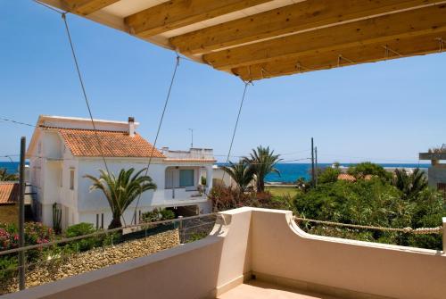a view from the balcony of a house at Villa Marina in Calabernardo