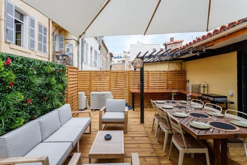 Duplex terrasse vieux port 8pers