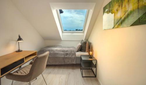 Χώρος καθιστικού στο SweetHome - Poing Apartments