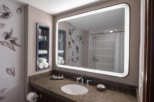 Koupelna v ubytování Hyatt Regency Coralville