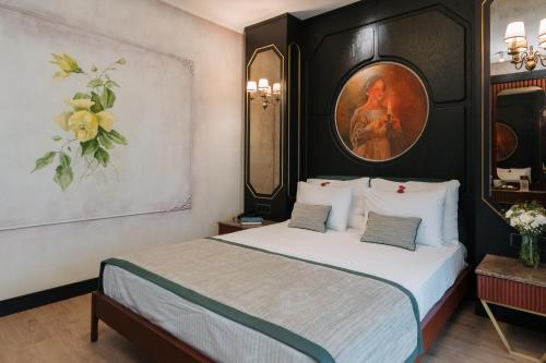 Postel nebo postele na pokoji v ubytování Tria Elegance Istanbul
