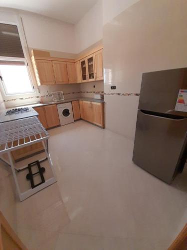 Kuchyň nebo kuchyňský kout v ubytování Duplex Ajdir Al hoceima