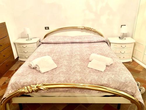 Ліжко або ліжка в номері Casa di Viola