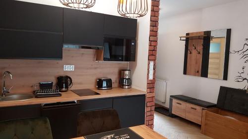 Dapur atau dapur kecil di Loft Apart View & Wellness