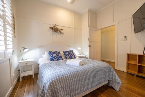Ένα ή περισσότερα κρεβάτια σε δωμάτιο στο Barbara's Guesthouse