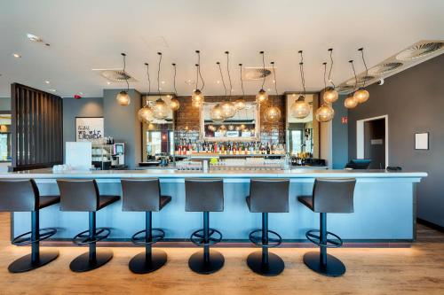 Salone o bar di Premier Inn Dresden City Prager Straße