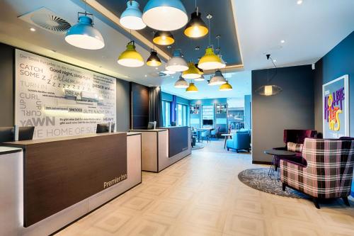 TV o dispositivi per l'intrattenimento presso Premier Inn Dresden City Prager Straße