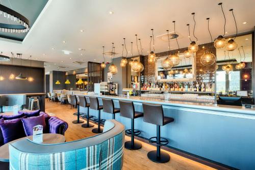 Salone o bar di Premier Inn Dresden City Prager Straße