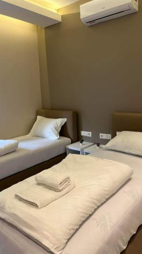 Cama o camas de una habitación en Villa Aida