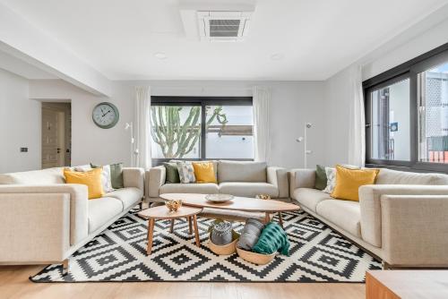 Χώρος καθιστικού στο Casa Boissier Ciudad Jardín