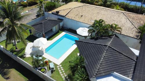 Pogled na bazen u objektu Casa Canto do Mar Guarajuba ili u blizini