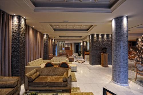 Haikos Hotelにあるシーティングエリア
