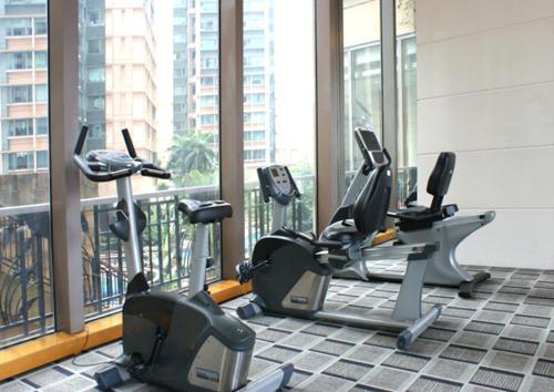 Fitnesscentret og/eller fitnessfaciliteterne på Winland 800 Hotel - Formerly Mexan Harbour Hotel