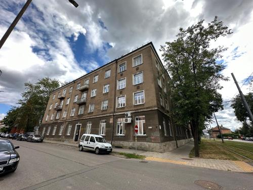 Bygningen som lejligheden ligger i