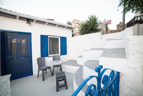 Un balcón o terraza en Cycladic House Naxos
