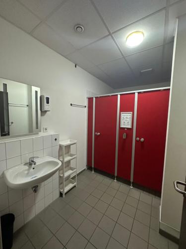 Un baño de Arena Hostel & Monteurzimmer