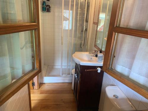 Vannituba majutusasutuses El Corral de Baxo