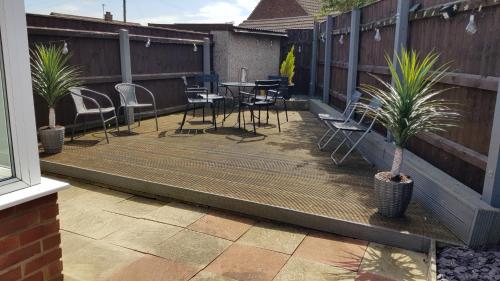 Μπαλκόνι ή βεράντα στο Comfortable Family Home in Immingham