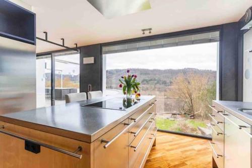 Luxury Villa close to Zürich /View/Sauna/Garden廚房或簡易廚房