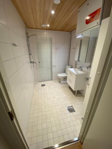 Koupelna v ubytování Scandinavia Apartment Venla