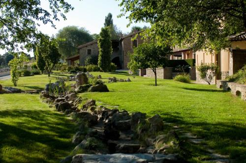 Jardín al aire libre en Agriturismo Le Case