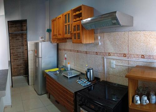 Una cocina o kitchenette en La Ituzaingó