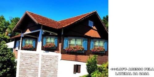 LOFT ACONCHEGANTE COM LAREIRA NA SERRA GAÚCHA