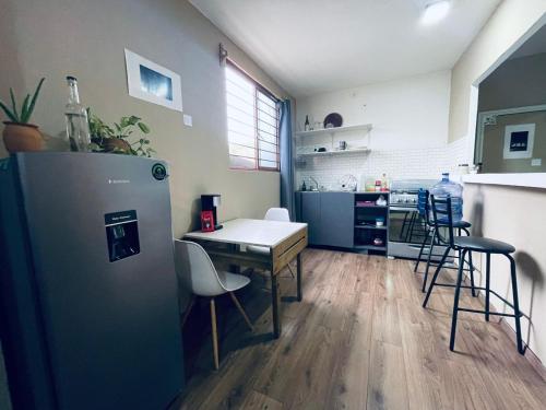 Η κουζίνα ή μικρή κουζίνα στο Loft equipado, en el centro de Oaxaca