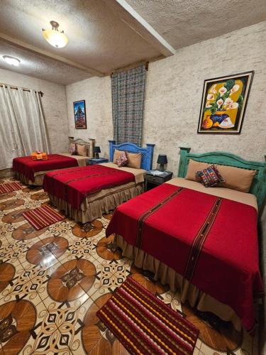 Ένα ή περισσότερα κρεβάτια σε δωμάτιο στο Casa Miranda