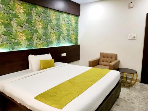 Letto o letti in una camera di Hotel Park Airport Zone Hyderabad