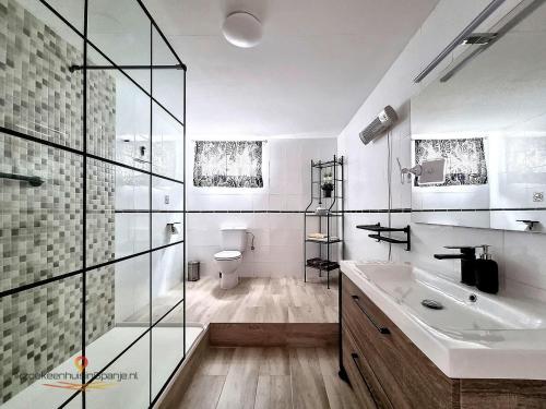 Kylpyhuone majoituspaikassa BB Casa Alegria