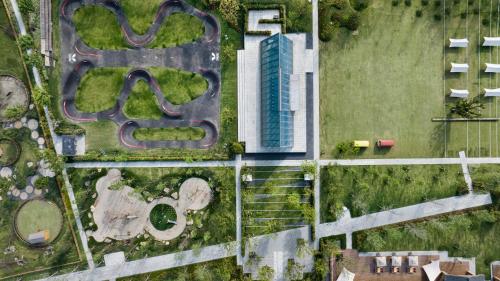 Letecký snímek ubytování Angsana Chengdu Wenjiang