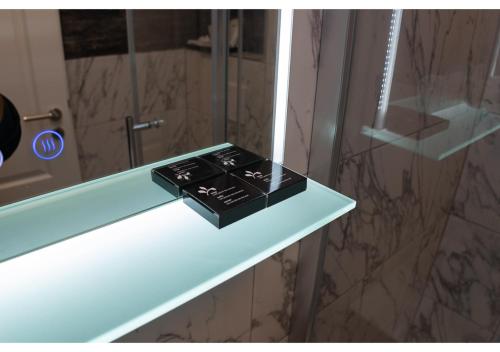 Suites Aix la Chapelle, Exclusive Apartments, Wellness and more, Aachen Cityにあるバスルーム