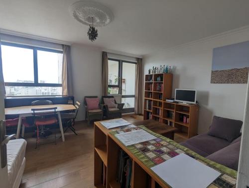 Large studio with terrace for up to 4 people