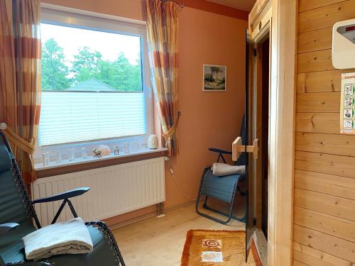 Χώρος καθιστικού στο Ferienhaus SOL -