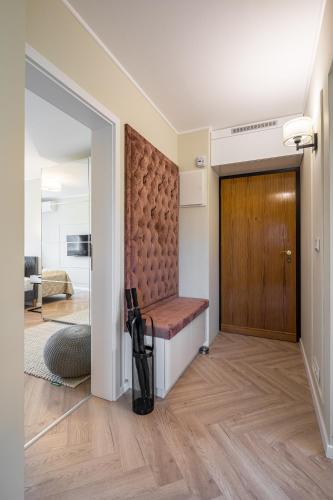 Ένα ή περισσότερα κρεβάτια σε δωμάτιο στο Stock Room apartman