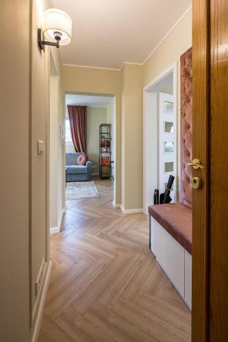 Ένα ή περισσότερα κρεβάτια σε δωμάτιο στο Stock Room apartman