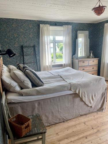 Cama o camas de una habitación en Gårdsfrun B&B