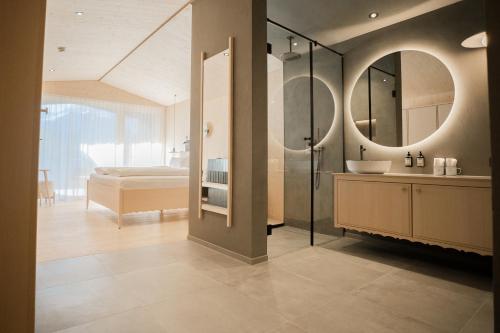 Koupelna v ubytování Amrai Suites