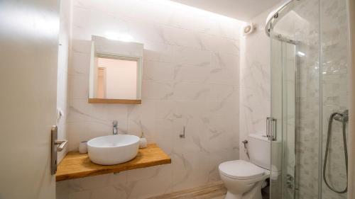 Koupelna v ubytování Horto View Suites