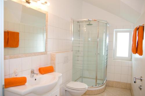 Ванная комната в Haus Diamant