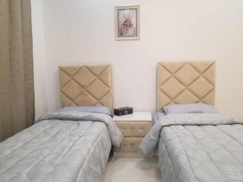Postel nebo postele na pokoji v ubytování Dubais Hidden Gem, 3Bedroom Villa Private Pool