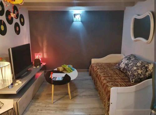 Et opholdsområde på Ally's house