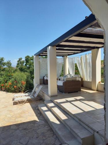 Zahrada ubytování Villa Koumneni
